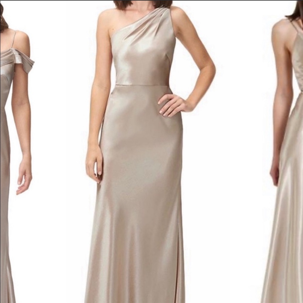 Jenny Yoo Lena Dress (Latte)